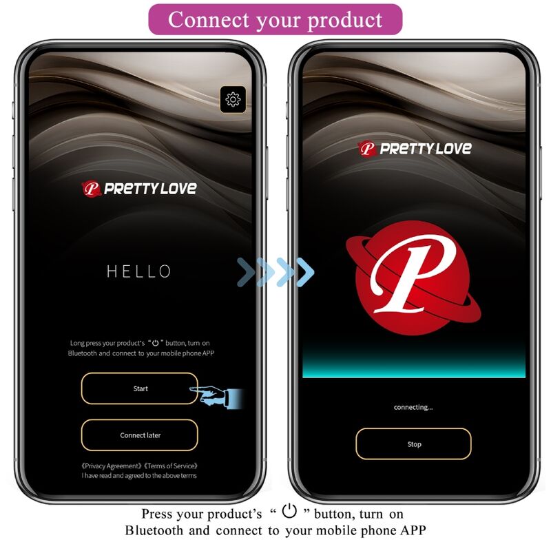 PRETTY LOVE - APP JAYLEEN VIBRATOR TELECOMANDO VIOLA – Uova vibranti – foto 12