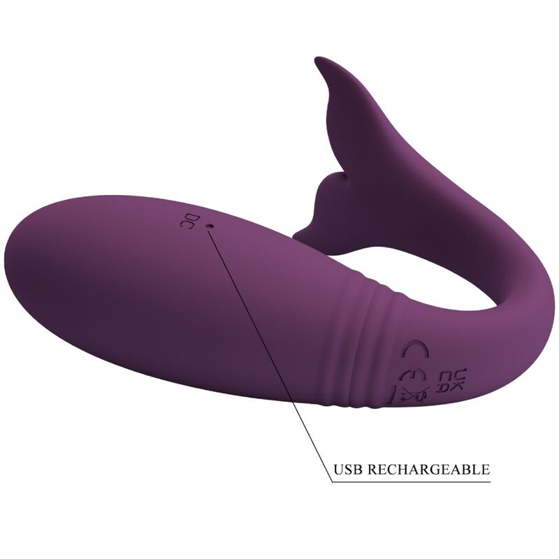 PRETTY LOVE - APP JAYLEEN VIBRATOR TELECOMANDO VIOLA – Uova vibranti – foto 8