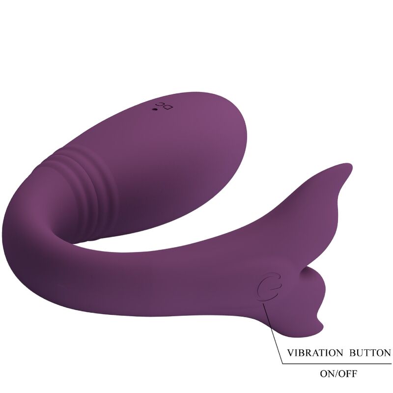PRETTY LOVE - APP JAYLEEN VIBRATOR TELECOMANDO VIOLA – Uova vibranti – foto 9