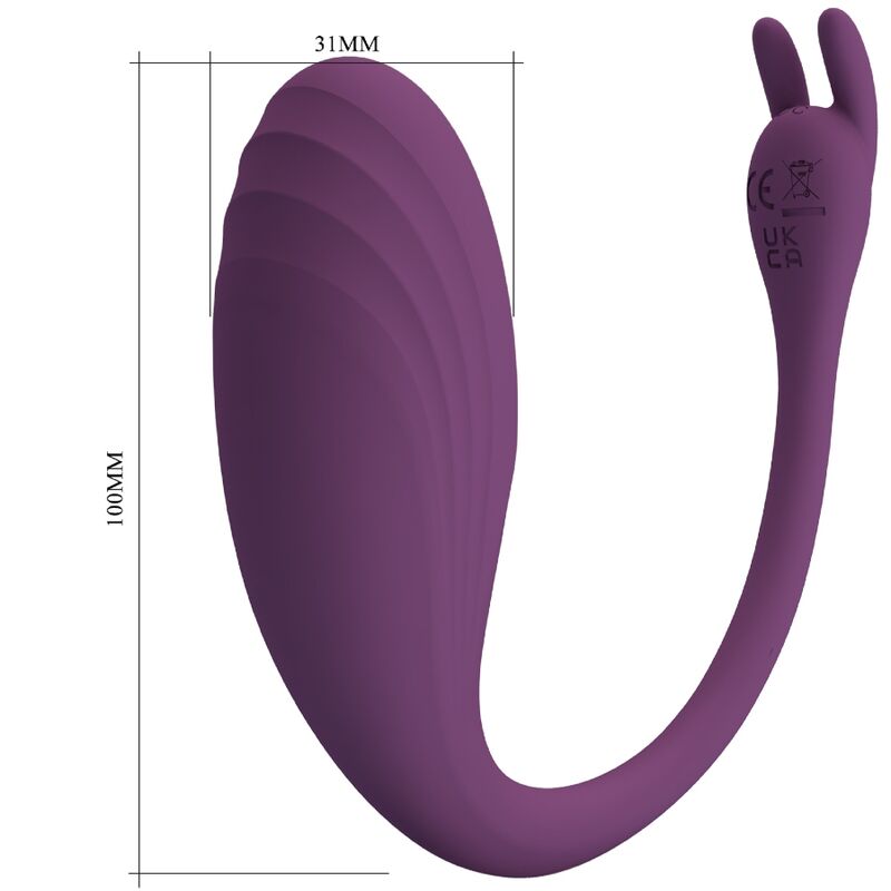 PRETTY LOVE - CATALINA VIBRATOR APP TELECOMANDO VIOLA – Uova vibranti – foto 7