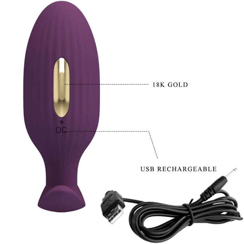PRETTY LOVE - PLUG ANALE CONTROLLATO DA APP JEFFERSON VIOLA – Tappi anali – foto 7