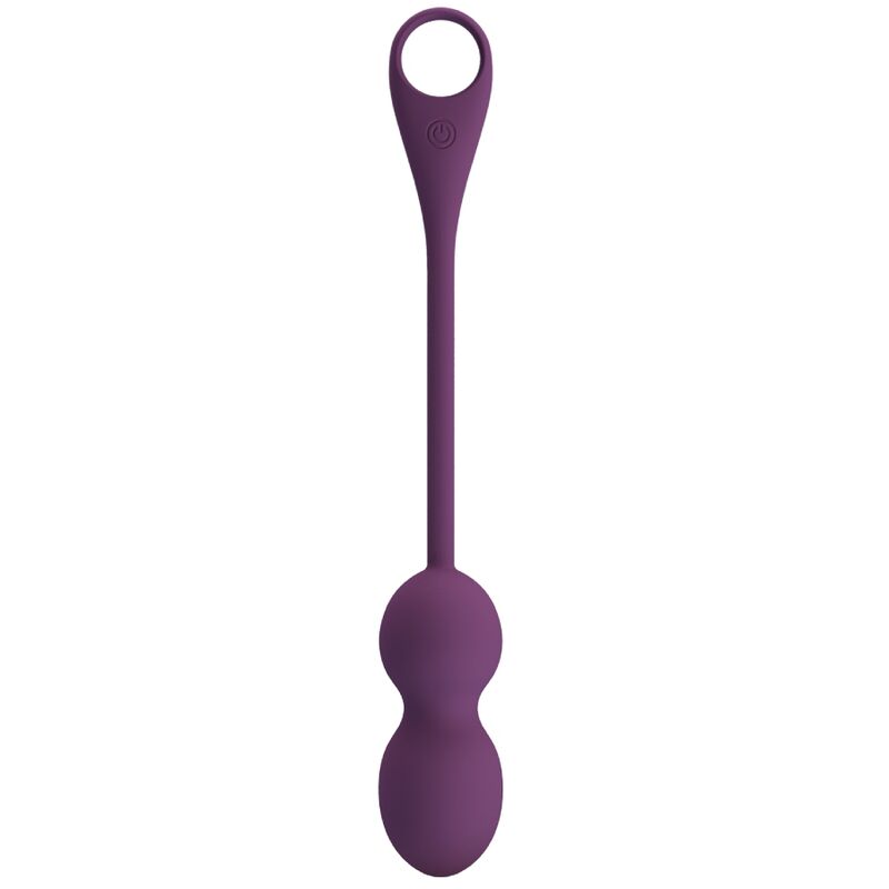 PRETTY LOVE - APP ELVIRA KEGEL BALLS TELECOMANDO VIOLA – Uova vibranti – foto 2