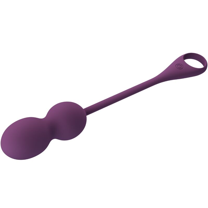 PRETTY LOVE - APP ELVIRA KEGEL BALLS TELECOMANDO VIOLA – Uova vibranti – foto 4