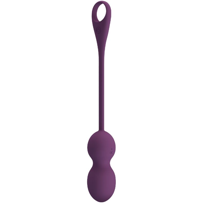 PRETTY LOVE - APP ELVIRA KEGEL BALLS TELECOMANDO VIOLA – Uova vibranti – foto 3