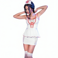 CHILIROSE - CR 4160 COSTUME DA INFERMIERA TOP E GONNA S/M – Costumi da donna