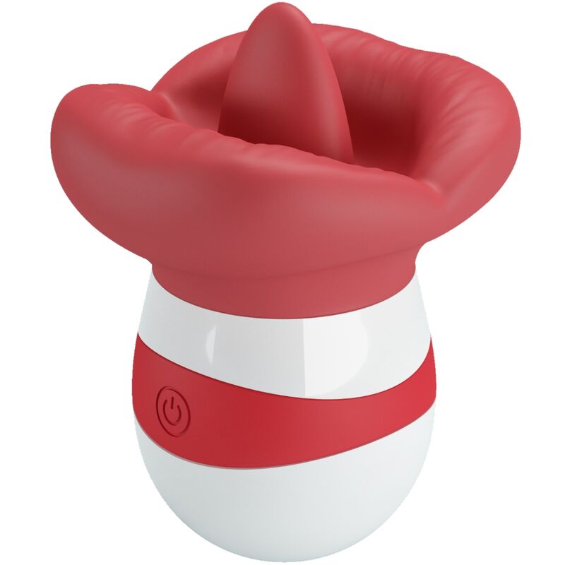 PRETTY LOVE - MINA STIMOLATORE DELLA LINGUA ROSSO CHIARO – Per il clitoride – foto 2