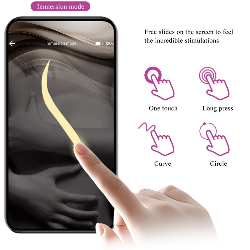 PRETTY LOVE - BILLY TELECOMANDO VIBRAZIONE VIOLA APP GRATUITA – Vibratori con APP – foto 14