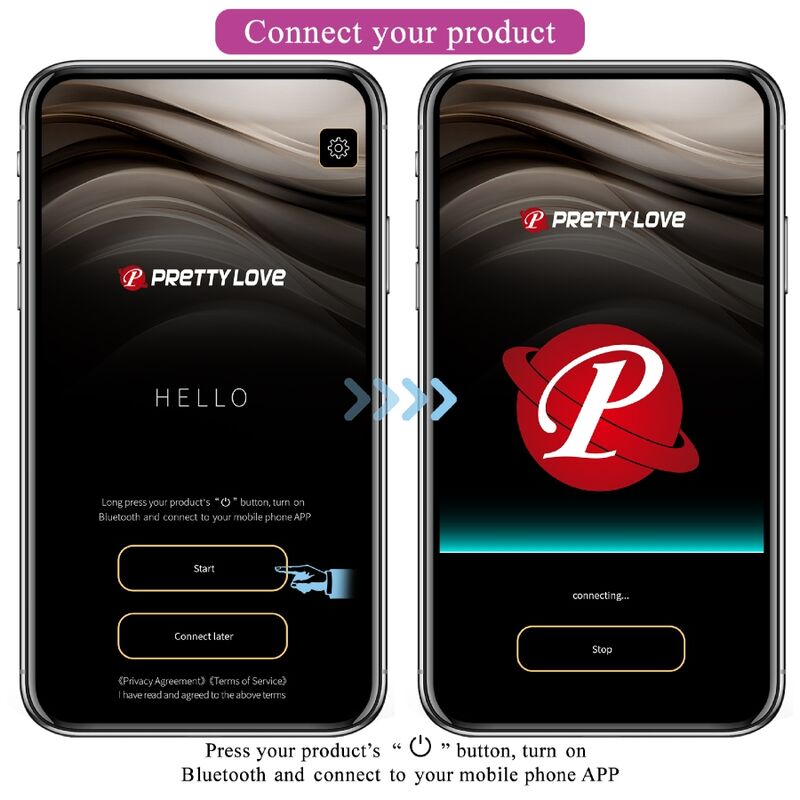 PRETTY LOVE - BILLY TELECOMANDO VIBRAZIONE VIOLA APP GRATUITA – Vibratori con APP – foto 12