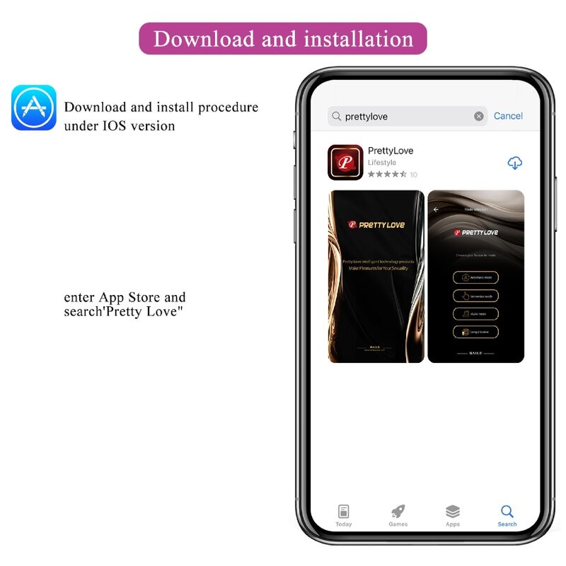 PRETTY LOVE - BILLY TELECOMANDO VIBRAZIONE VIOLA APP GRATUITA – Vibratori con APP – foto 8
