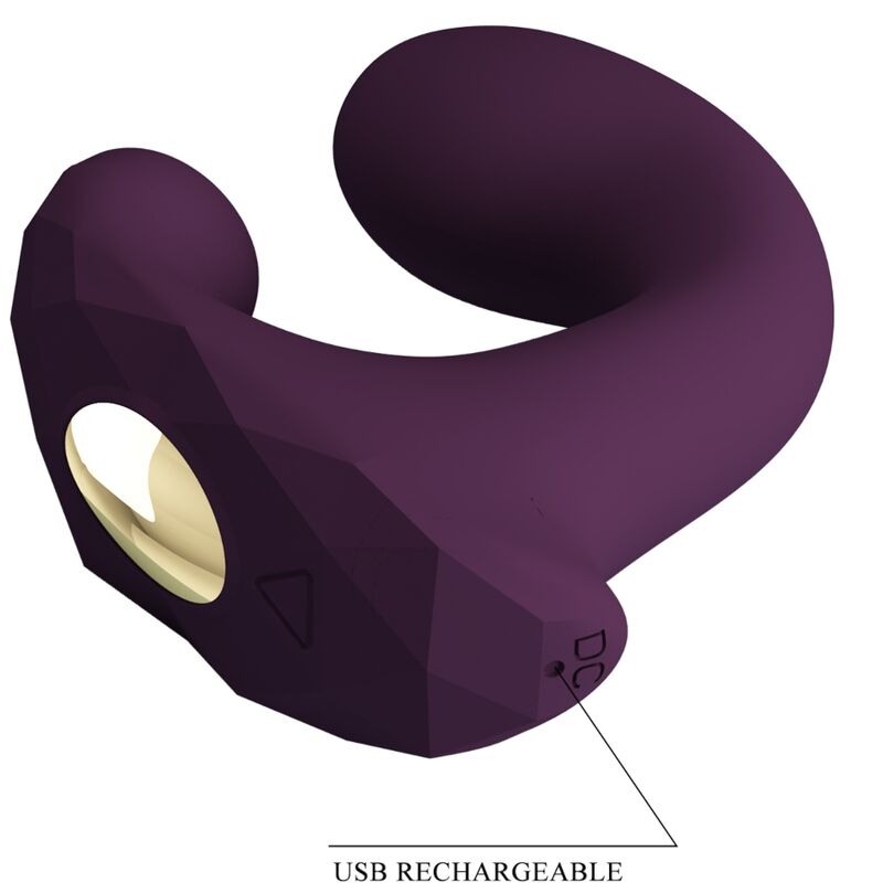 PRETTY LOVE - BILLY TELECOMANDO VIBRAZIONE VIOLA APP GRATUITA – Vibratori con APP – foto 5