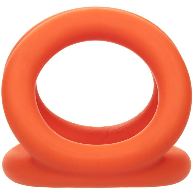 CALEXOTICS - ALPHA TRI-RING ARANCIONE – Cockring senza vibrazione – foto 7