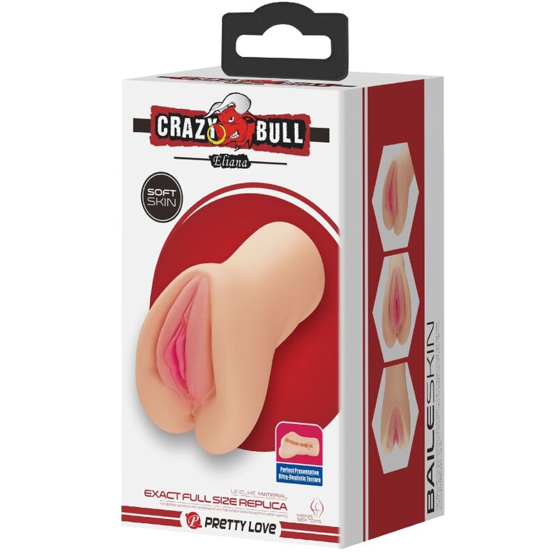 CRAZY BULL - MASTUBADOR A FORMA DI VAGINA DI ELIANA – Vagine senza vibrazioni – foto 8
