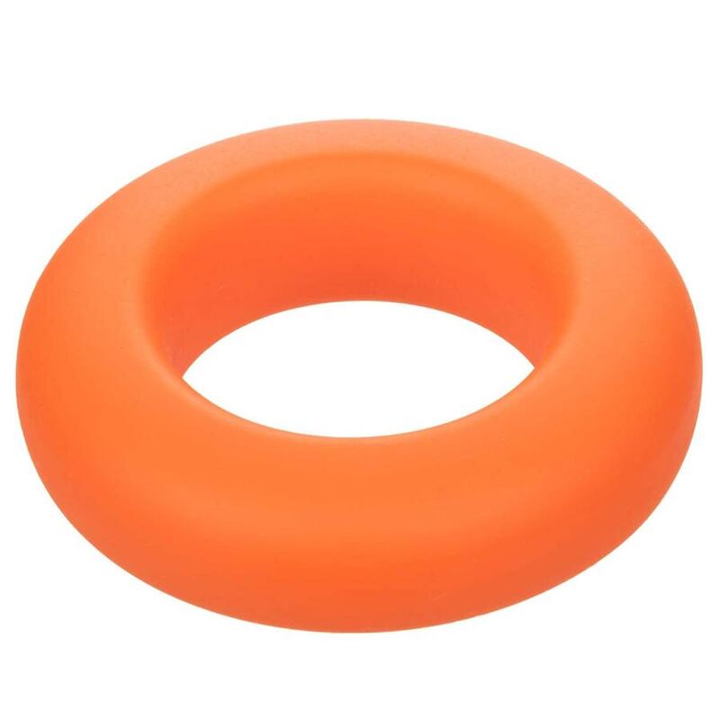 CALEXOTICS - ALPHA ANELLO GRANDE PROLONG ARANCIO – Cockring senza vibrazione – foto 4