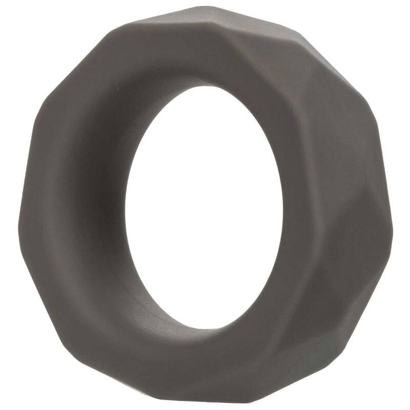 CALEXOTICS - ALPHA ANELLO PRISMATICO PROLONG GRIGIO – Cockring senza vibrazione – foto 4