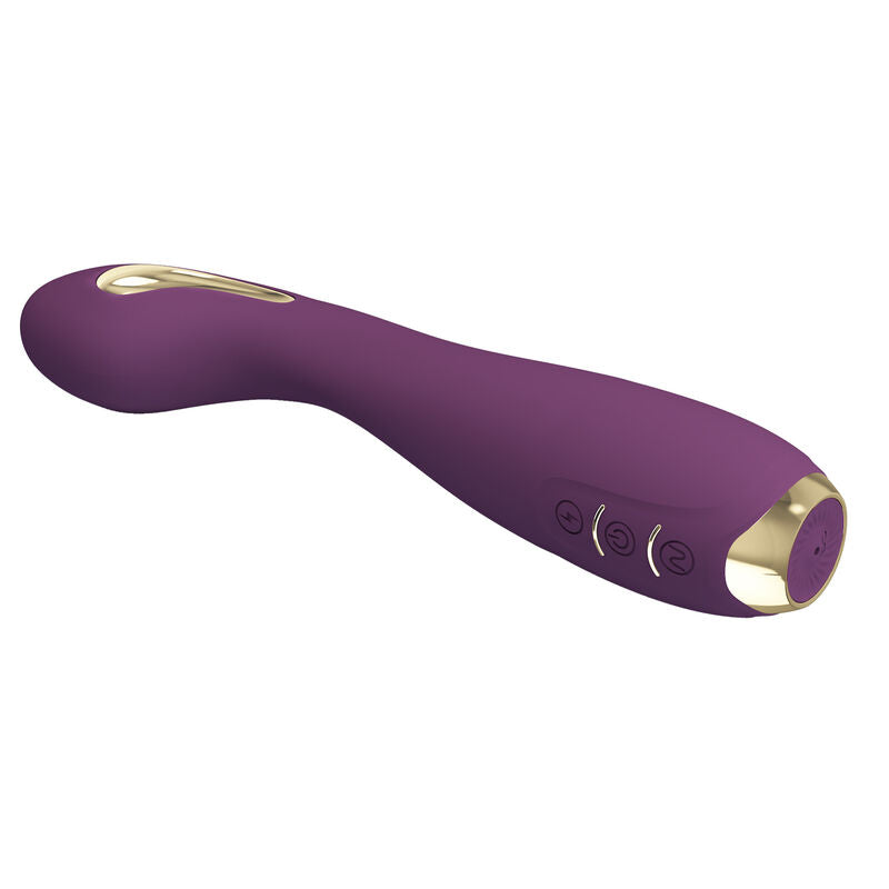 PRETTY LOVE - HECTOR VIBRATORE ELETTROSHOCK BY APP CONTROL VIOLA – Vibratori con APP – foto 3
