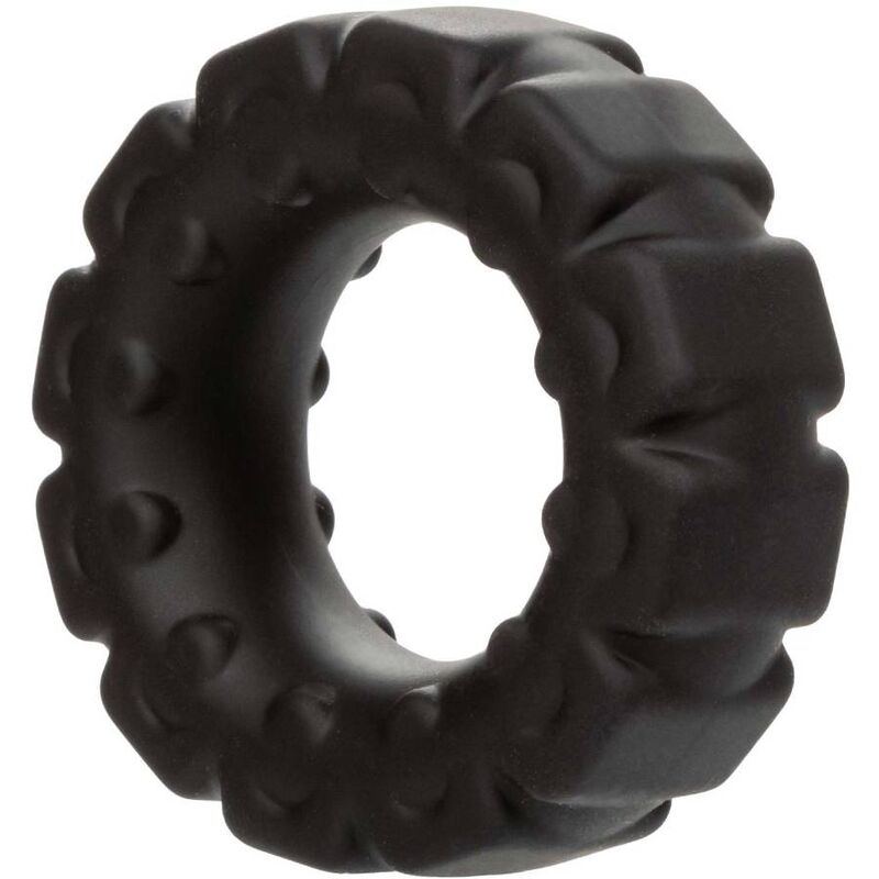 CALEXOTICS - ALPHA ANELLO BATTISTRADA PROLONG NERO – Cockring senza vibrazione – foto 5