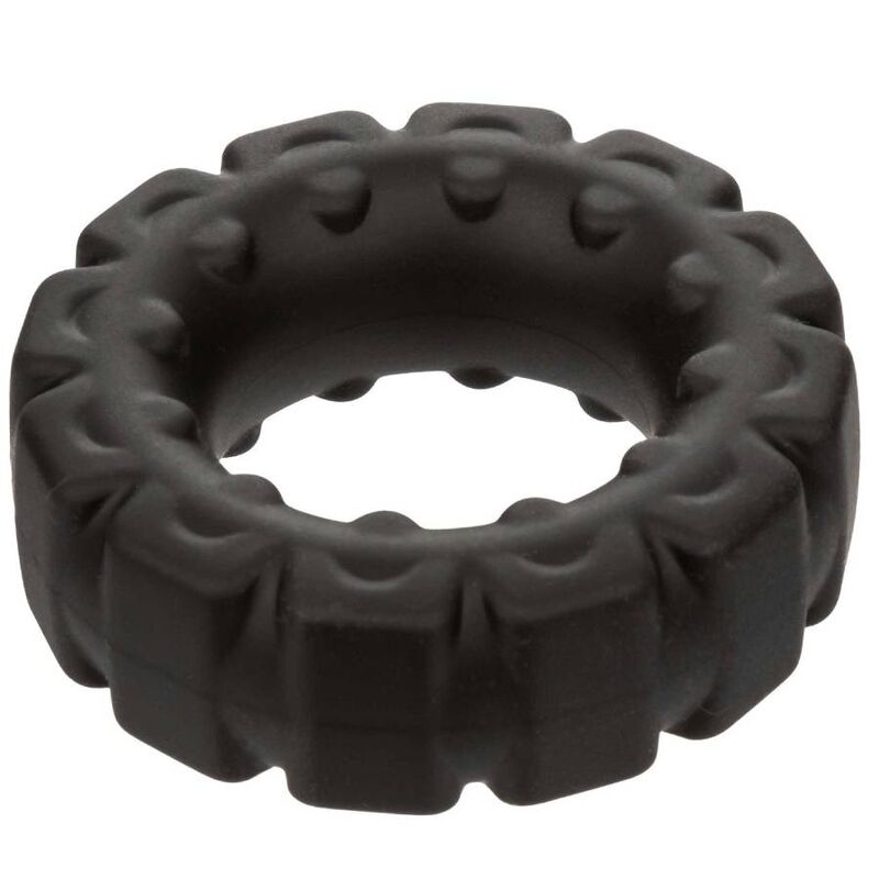 CALEXOTICS - ALPHA ANELLO BATTISTRADA PROLONG NERO – Cockring senza vibrazione – foto 6