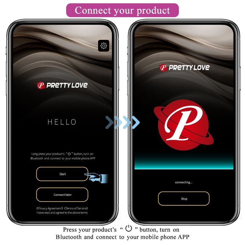 PRETTY LOVE - DOREEN UOVO VIBRANTE RICARICABILE VIOLA – Vibratori con APP – foto 10