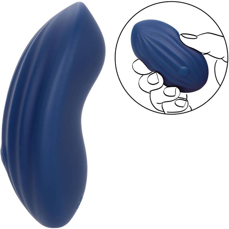 CALEXOTICS - CASHMERE CURVA VELLUTO BLU – Classici vibratori anali o vaginali – foto 8