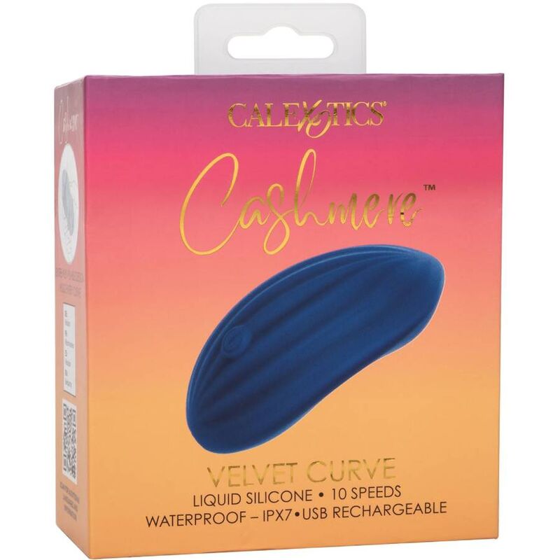 CALEXOTICS - CASHMERE CURVA VELLUTO BLU – Classici vibratori anali o vaginali – foto 13