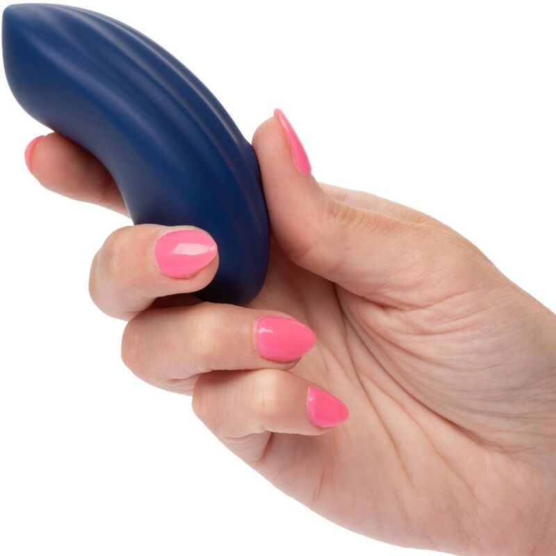 CALEXOTICS - CASHMERE CURVA VELLUTO BLU – Classici vibratori anali o vaginali – foto 9