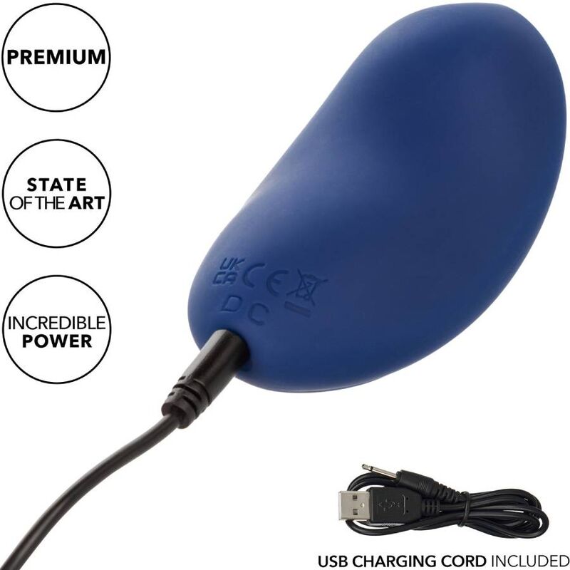 CALEXOTICS - CASHMERE CURVA VELLUTO BLU – Classici vibratori anali o vaginali – foto 12