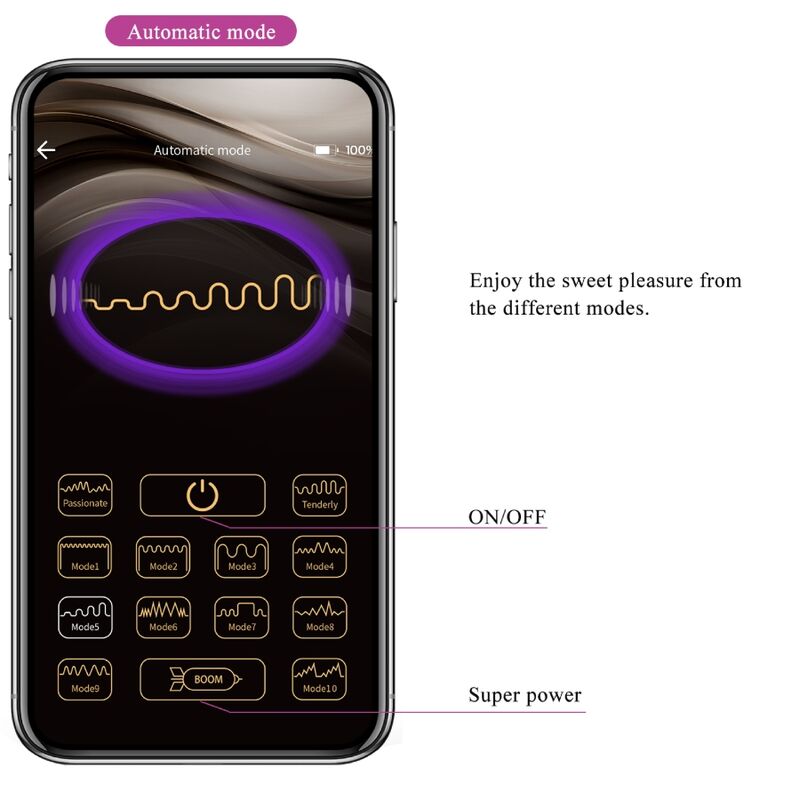 PRETTY LOVE - AUGUST VIBRATORE GLOBAL DOUBLE PLEASURE REMOTO – Vibratore per coppie UD – foto 8