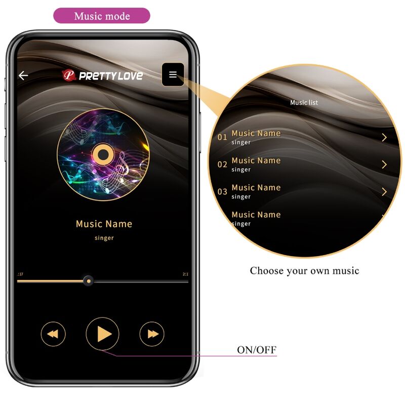 PRETTY LOVE - AUGUST VIBRATORE GLOBAL DOUBLE PLEASURE REMOTO – Vibratore per coppie UD – foto 17