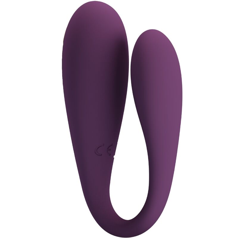 PRETTY LOVE - AUGUST VIBRATORE GLOBAL DOUBLE PLEASURE REMOTO – Vibratore per coppie UD – foto 3