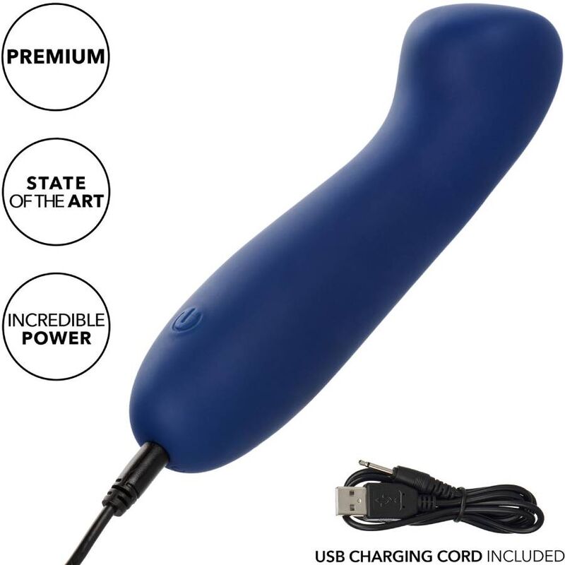 CALEXOTICS - CASHMERE SATINATO BLU – Classici vibratori anali o vaginali – foto 8