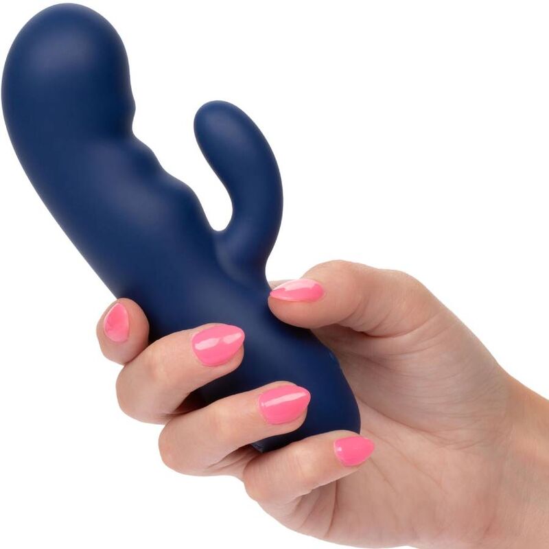 CALEXOTICS - CASHMERE SETA DUO BLU – Classici vibratori anali o vaginali – foto 7