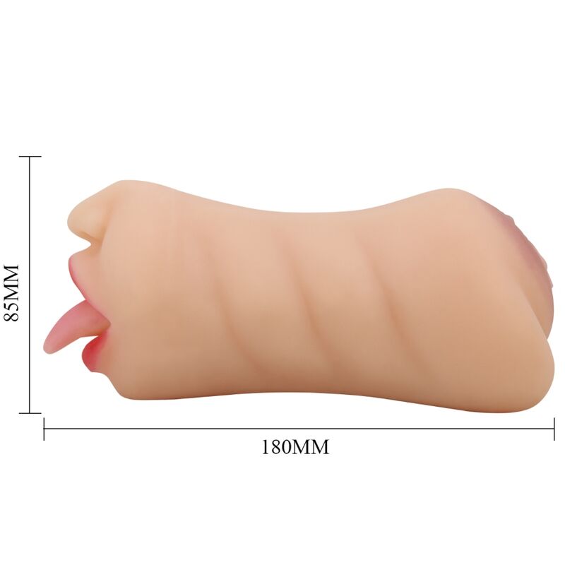 CRAZY BULL - MASTUBADOR A FORMA DI SARAH VAGINA DOPPIA ENTRATA – Vagine senza vibrazioni – foto 6