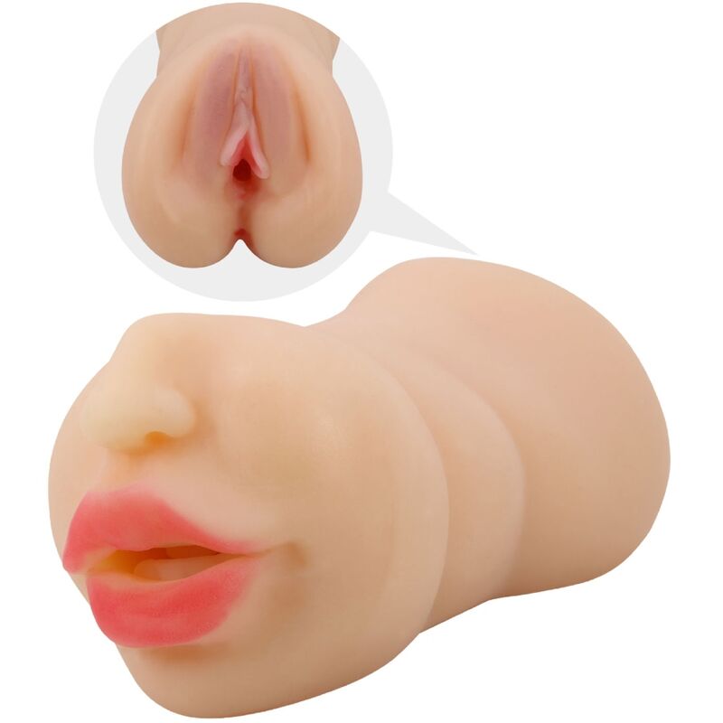 CRAZY BULL - ZOEY MASTUBADOR A FORMA DI VAGINA DOPPIA ENTRATA – Vagine senza vibrazioni – foto 2
