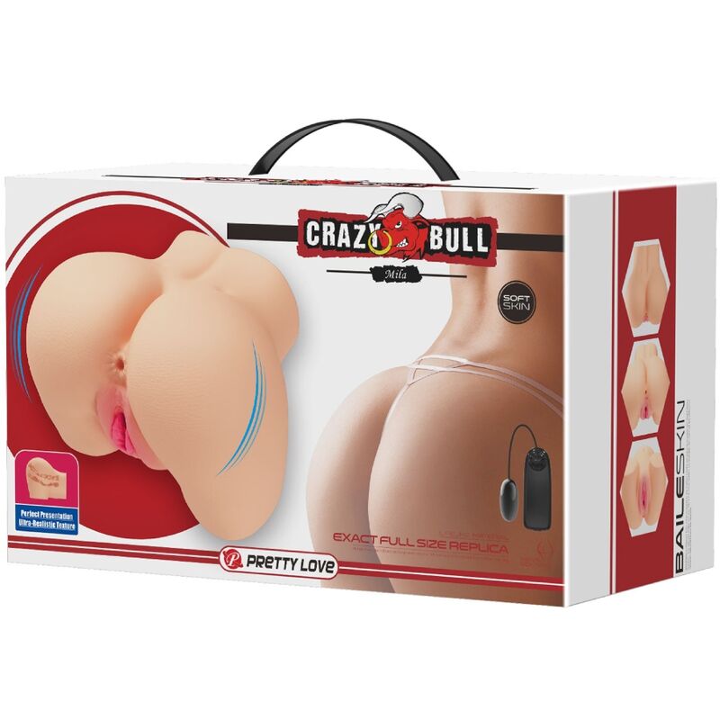 CRAZY BULL - VIBRATORE MILA PER VAGINA E ANO REALISTICO – Vagine con vibrazione – foto 9