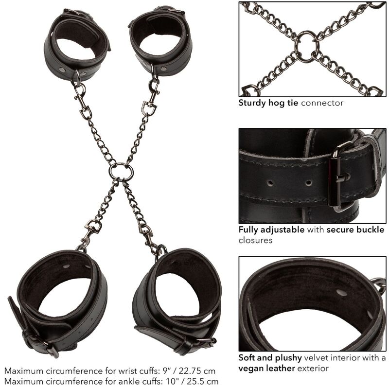 CALEXOTICS - EUPHORIA HOG TIE – Sistemare le manette – foto 7