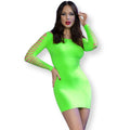 CHILIROSE - ABITO CR 4617 VERDE S/M – Abiti sexy