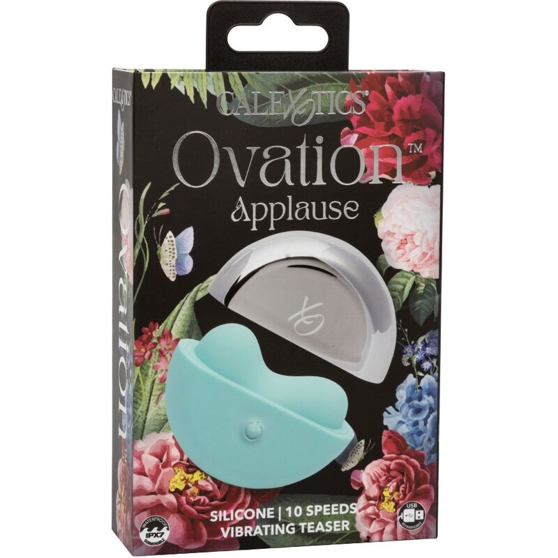 CALEXOTICS - OVATION STIMOLATORE APPLAUSI VERDE ACQUA – Per il clitoride – foto 3