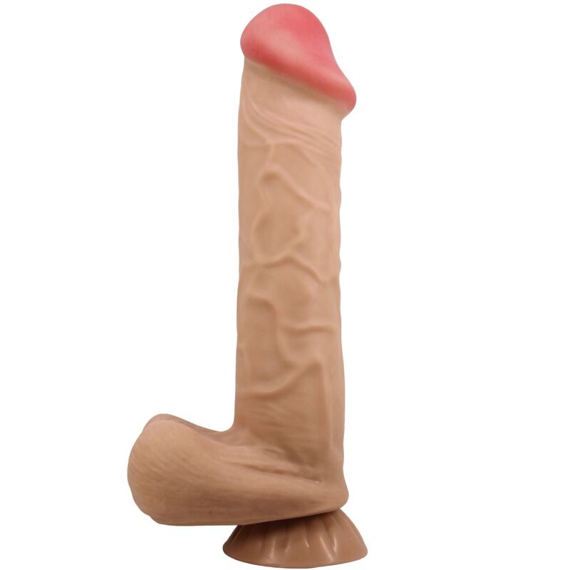PRETTY LOVE - DILDO REALISTICO SLIDING SKIN SERIES CON VENTOSA SCORREVOLE DELLA PELLE FLESH 26 CM – Peni realistici – foto 3