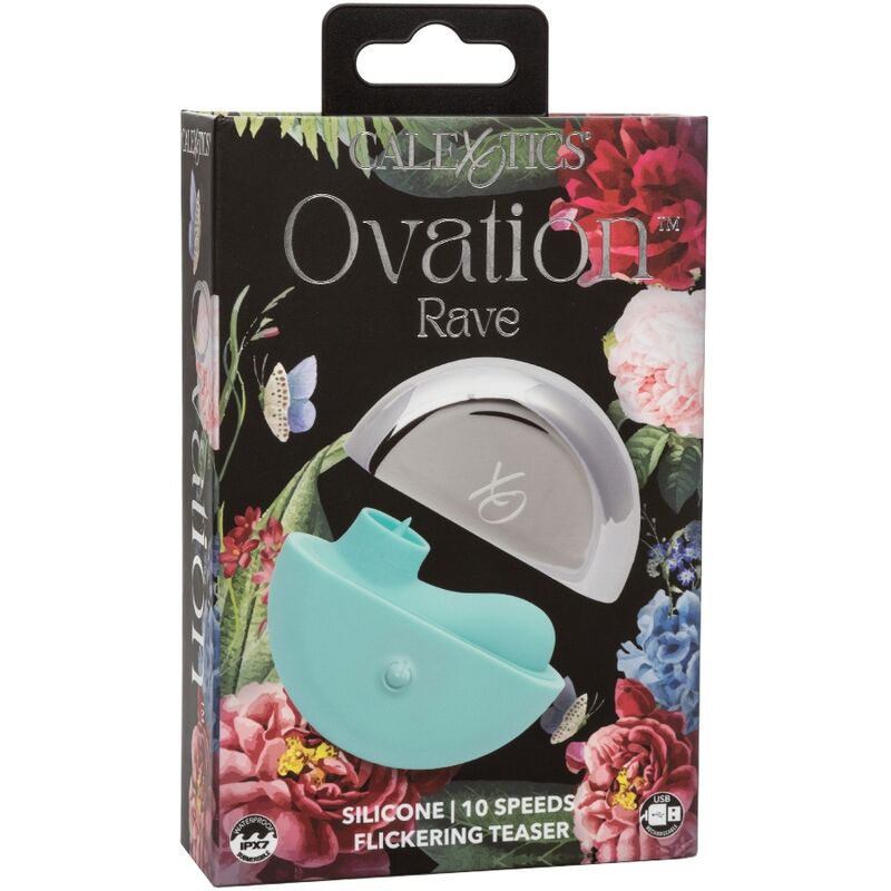 CALEXOTICS - OVATION STIMOLATORE RAVE VERDE ACQUA – Per il clitoride – foto 3
