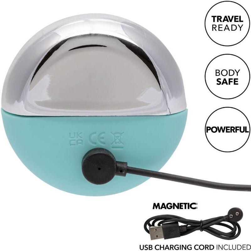 CALEXOTICS - OVATION STIMOLATORE RAVE VERDE ACQUA – Per il clitoride – foto 14