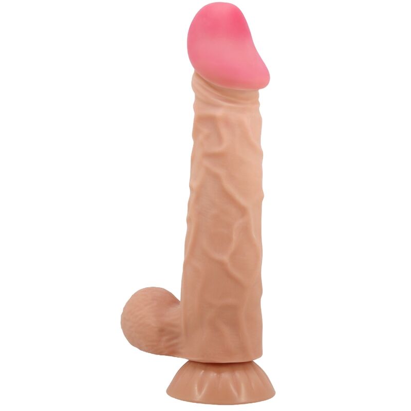 PRETTY LOVE - DILDO REALISTICO SLIDING SKIN SERIES CON VENTOSA SCORREVOLE DELLA PELLE 24 CM – Peni realistici