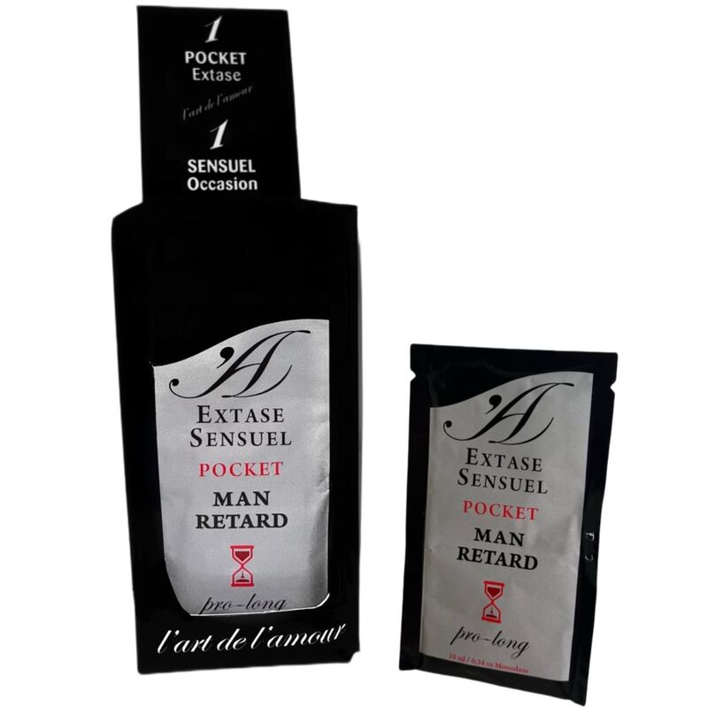 EXTASE SENSUAL - POCKET RITARDANTE MASCHILE 10 ML – Ritardanti