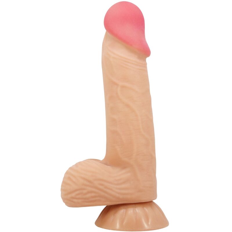 PRETTY LOVE - DILDO REALISTICO SLIDING SKIN SERIES CON VENTOSA SCORREVOLE DELLA PELLE 20,6 CM – Falli senza vibrazioni
