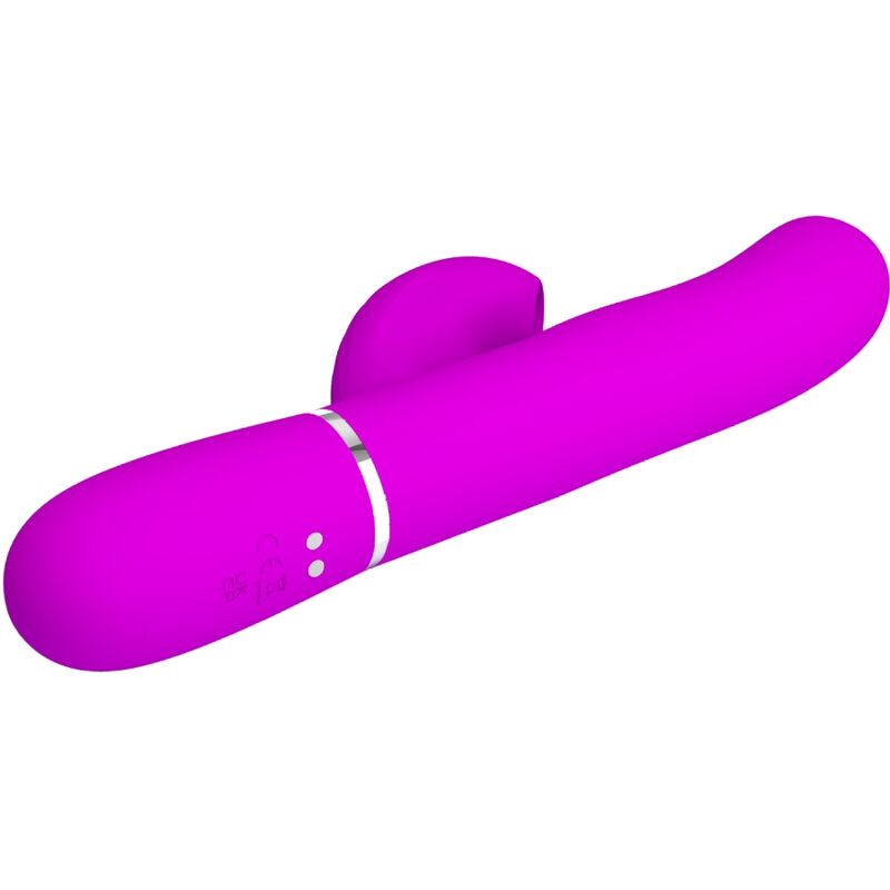 PRETTY LOVE - VIBRATORE MULTIFUNZIONE PERLITA 3 IN 1 G-SPOT VIOLA – Vibratori a punto G – foto 5