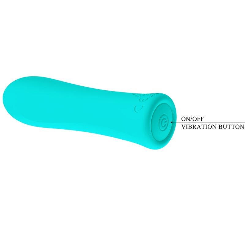 PRETTY LOVE - ALFREDA SUPER POWER VIBRATORE VERDE ACQUA – Mini vibratori – foto 6