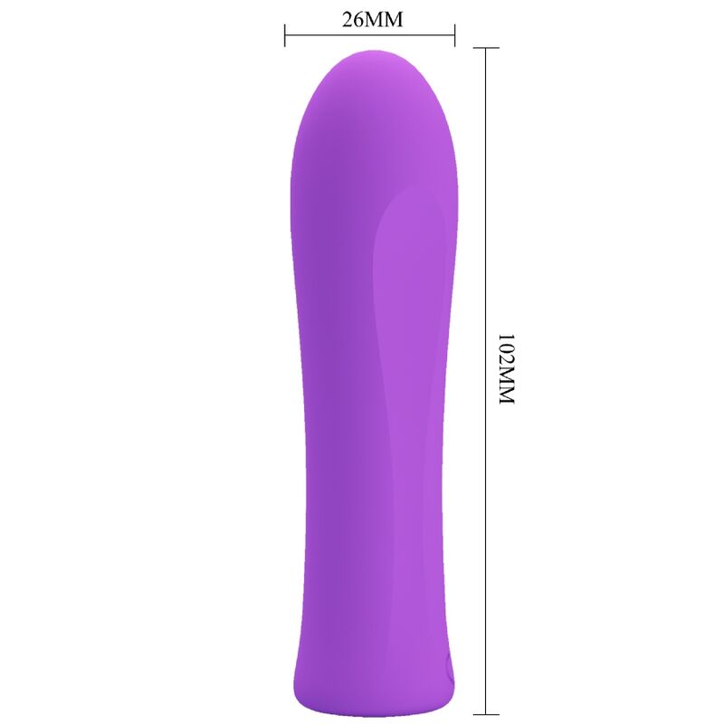 PRETTY LOVE - ALFREDA VIBRATORE SUPER POWER AQUA VIOLA – Mini vibratori – foto 5