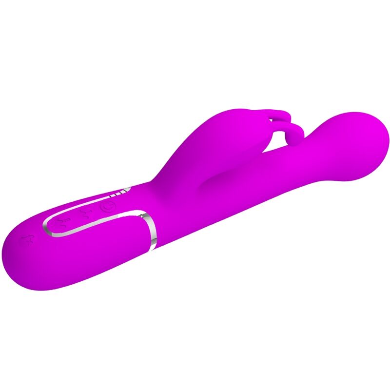 PRETTY LOVE - VIBRATORE DEJON RABBIT 3 IN 1 VIOLA MULTIFUNZIONE – Vibratori di coniglio – foto 3