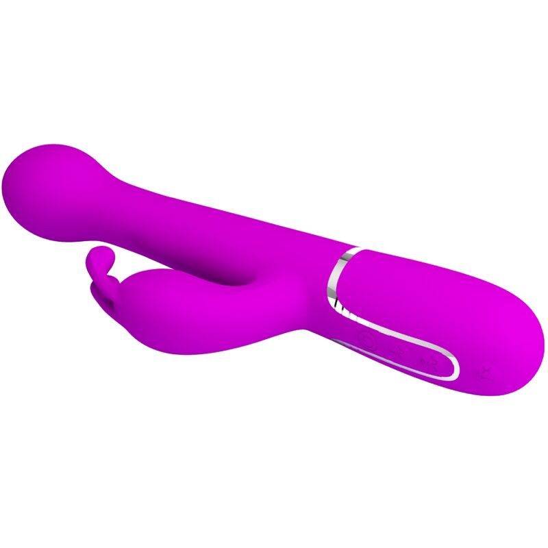 PRETTY LOVE - VIBRATORE DEJON RABBIT 3 IN 1 VIOLA MULTIFUNZIONE – Vibratori di coniglio – foto 4