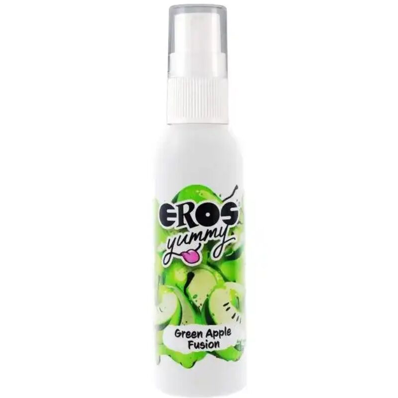 EROS - YUMMY SPRAY CORPORAL GREEN APPLE FUSION 50 ML – Oli Aromatizzati