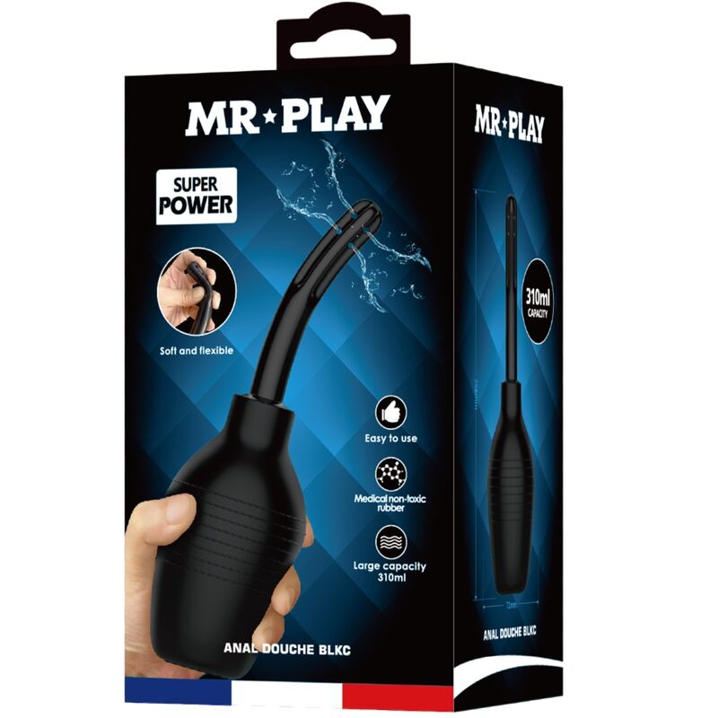 MR PLAY - DOCCIA ANALE BLKC SUPER POWER NERO – Doccia anale – foto 7